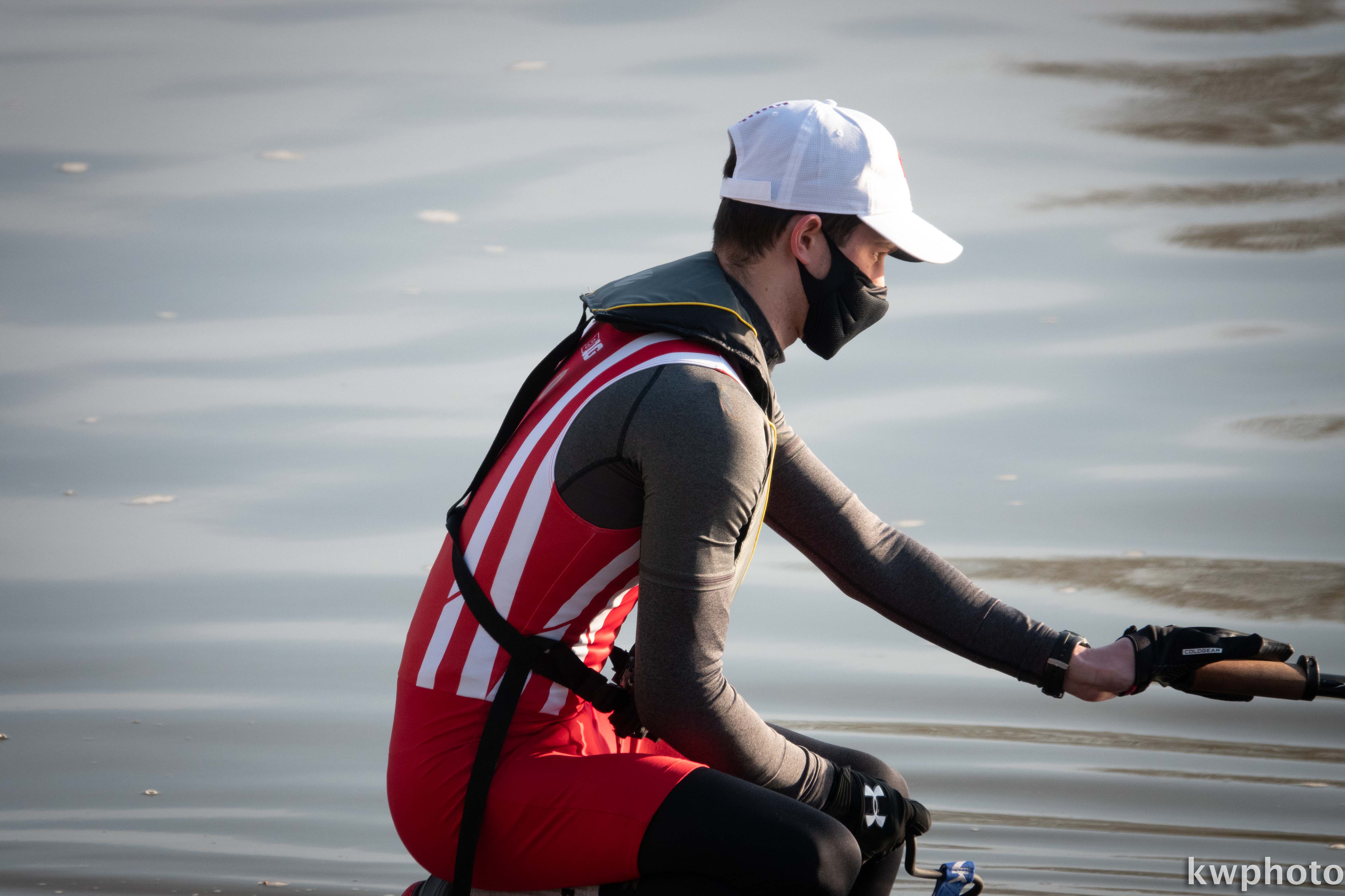 Jonah in rowing gear photo